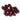 Czech Glass Fire Polish Bead Pears in Garnet