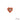 Damyanah Studio Holiday Romance Heart Pendant