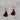 Day of The Dead Earrings Kit in Ruby Red Dress