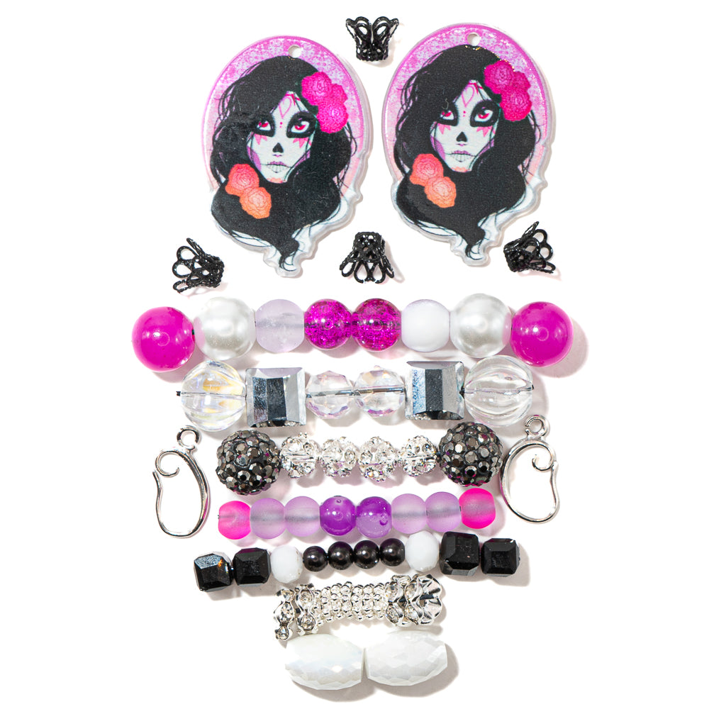 Day of the Dead Mini Bead Mix