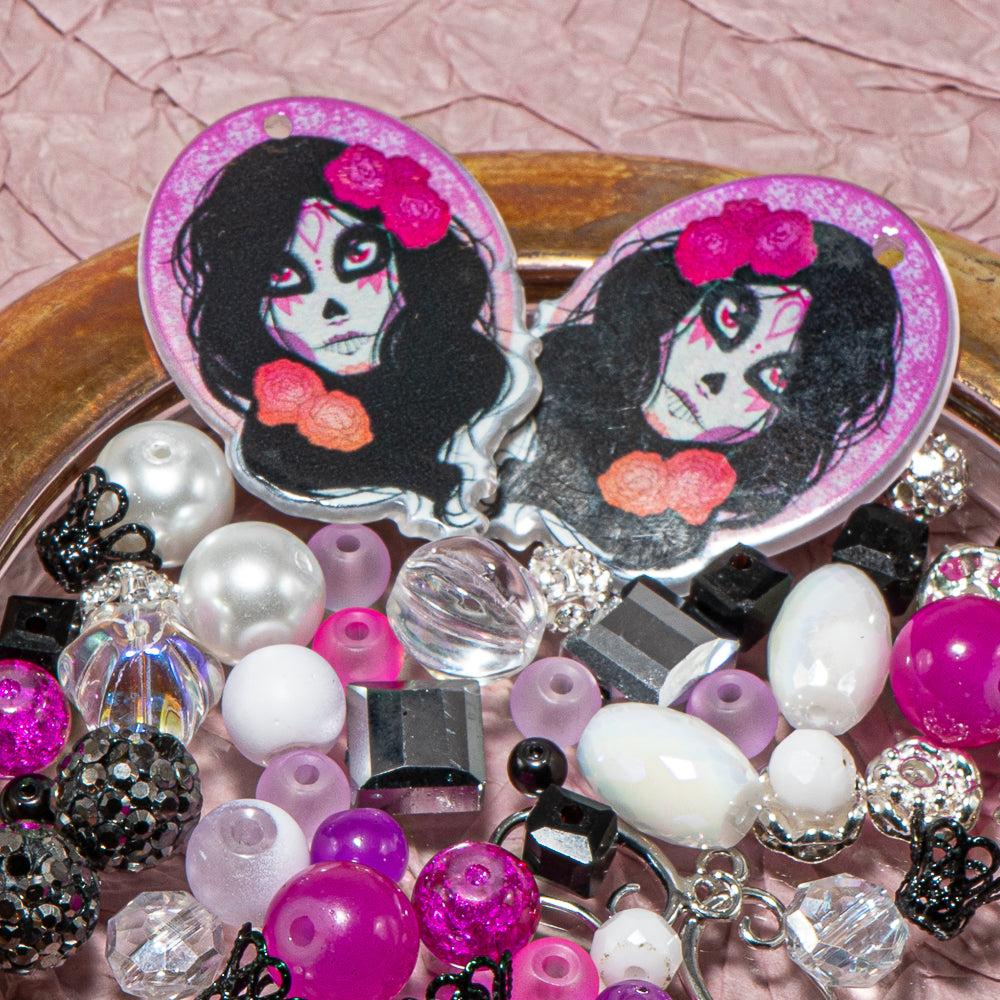 Day of the Dead Mini Bead Mix