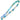 Dichronic Glass Bead Strand Duo in Ocean Waves