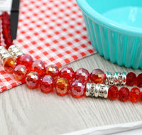 Designed By Me Trio Bead Strand in Red