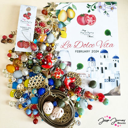 La Dolce Vita - February 2024 Magical Mystery Bead Box