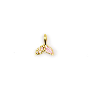 Plum Tide Dolphin Pendant