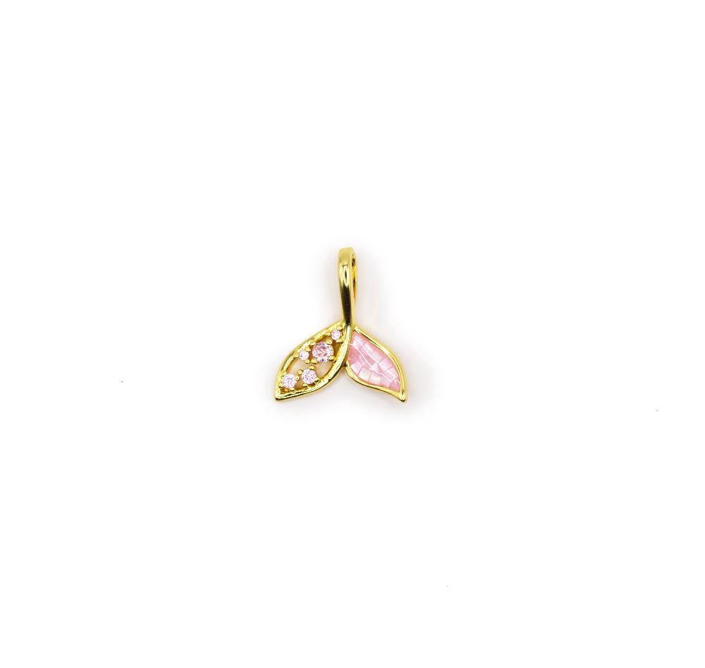 Plum Tide Dolphin Pendant