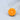 Bright Orange Fruit Silicone Focal Bead