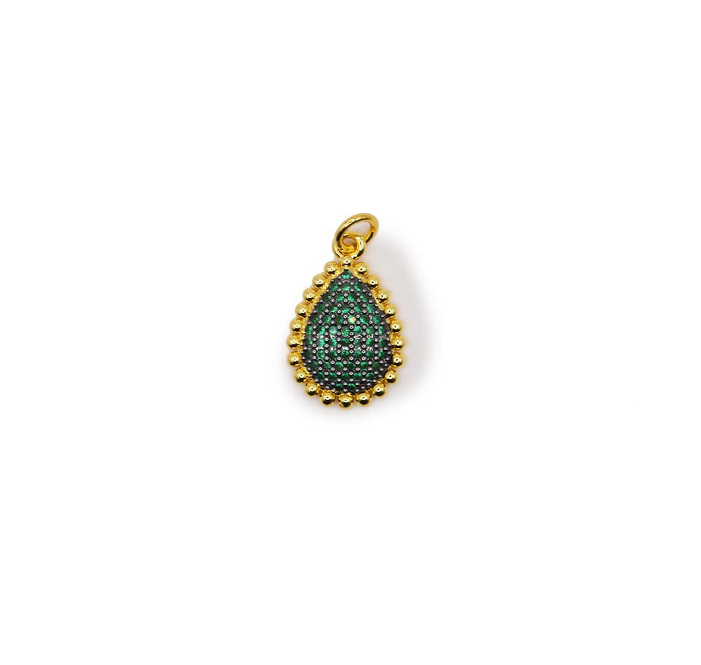 Prism Drop Pendant in Emerald