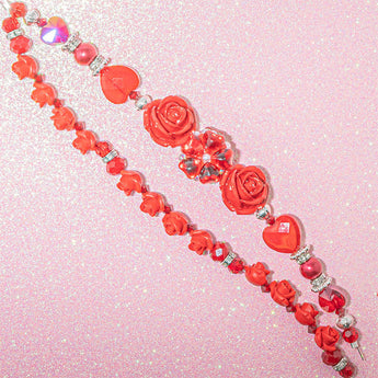 Duo Bead Strand in A Dozen Roses