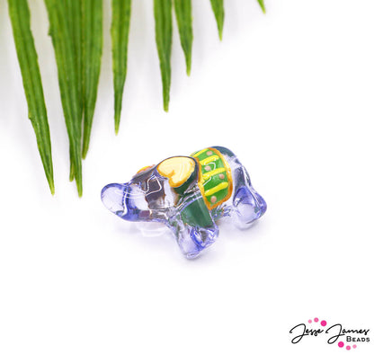 Glass Focal Bead in Elephantine Dreams