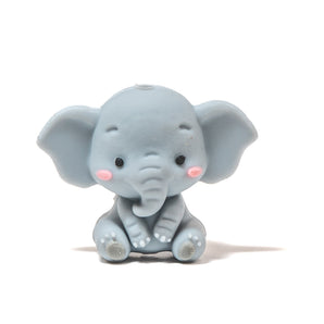 Elephant Silicone Focal Bead
