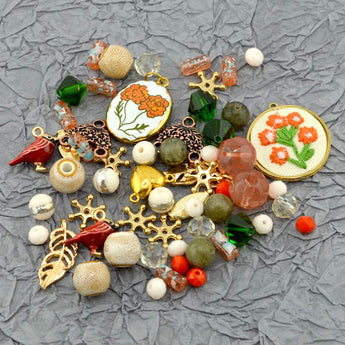 Bead Mix in September Garden