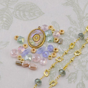 Bead Mix in The Garden of Eden with Locket