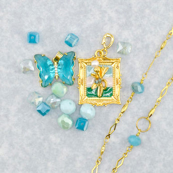 Bead Mix & Chain Duo in Butterfly Fly Away Home
