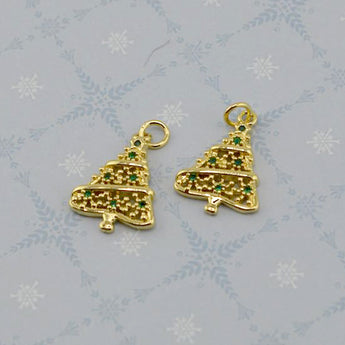 Charm Pair in Rockin Around the Christmas Tree