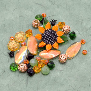 Bead Mix in Sunflowers
