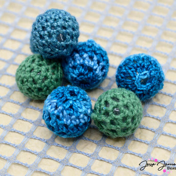 Fabric Bead Set in Barnacle Beach