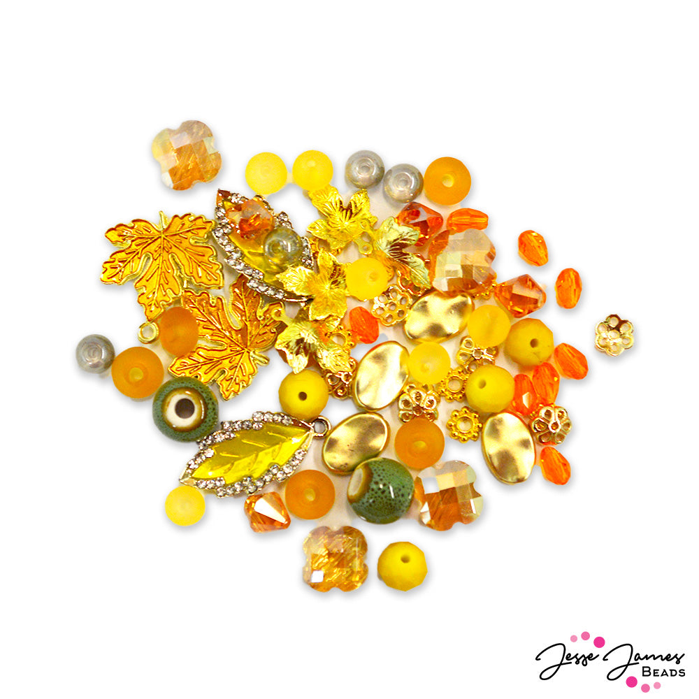 Design Elements Bead Mix in Autumn Skies