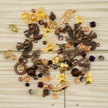 Autumn Bead Mix in Feeling Squirrely