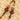 Autumn Stone Bead Strand Duo in Pumpkin Pie