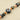 Autumn Lampwork Bead Strand in Pumpkin Poppies