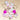 Feline Fab Kitty Cat Earring Bead Mix in Princess Pink