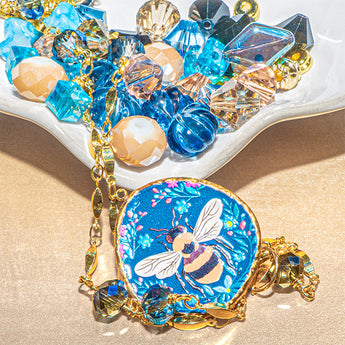 Bead Mix & Chain Bundle in Queen Bee