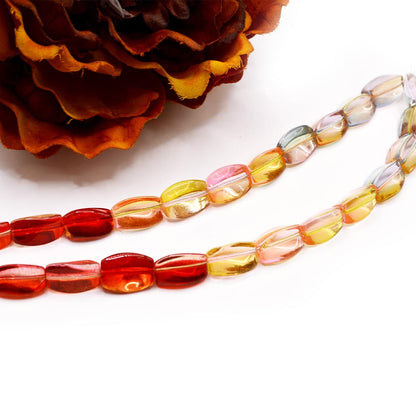 Ombré Glass Bead Set in Fire & Ice