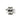Flat Round Magnetic Clasp in Silver