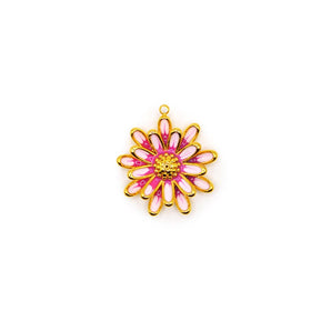Blush Bloom Flower Pendant