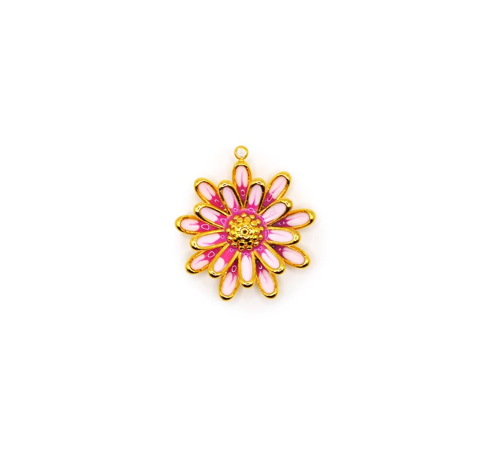 Blush Bloom Flower Pendant