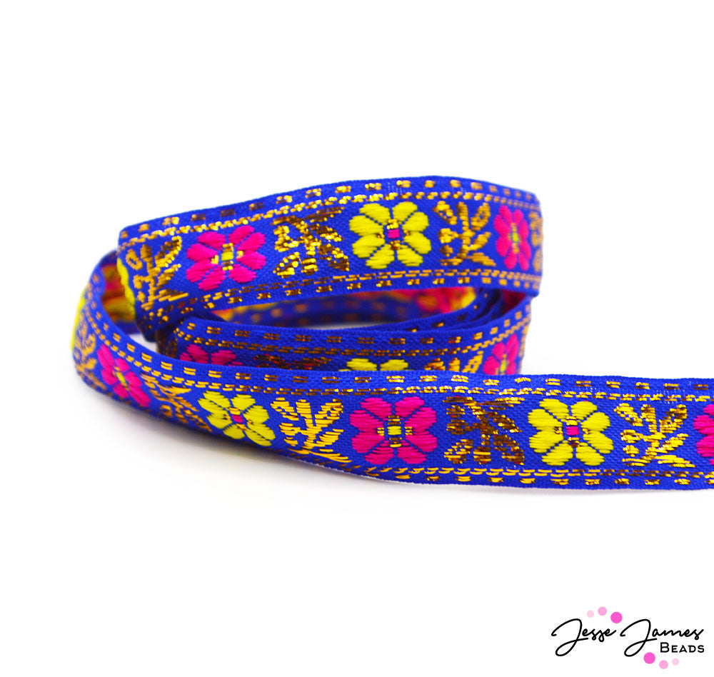 Flower Field Tapersty Ribbon