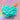 Flower Headpin Set in Teal