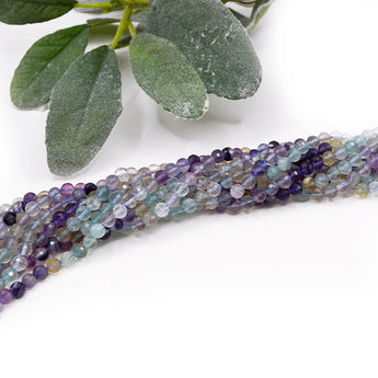 Ombré Stone Bead Set in 6mm Fluorite
