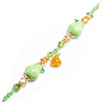Fruit Bead Strand in Perfect Pear