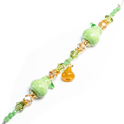 Fruit Bead Strand in Perfect Pear
