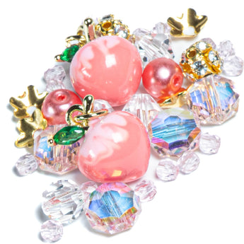 Fruit Mini Bead Mix in Sweet Peach
