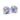 Fruity Boho Bead Pair in Grapes on the Vine