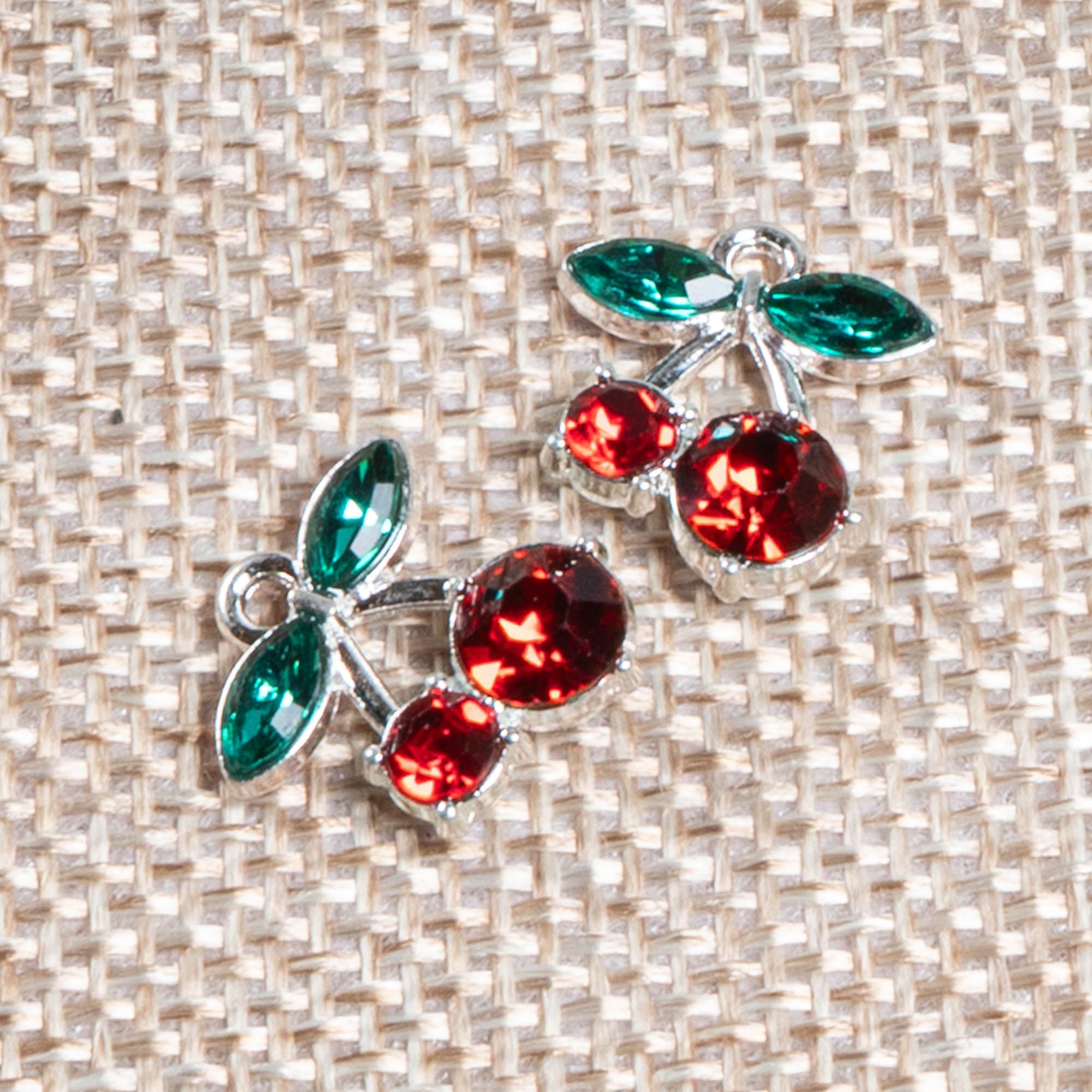Fruity Charm Pair in Cherry