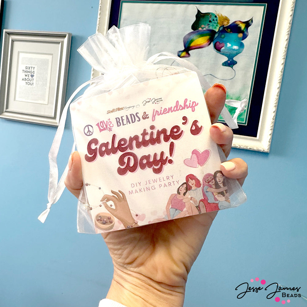 Love, Beads, and Friendship Galentine's Day Kit