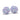 Garden Dreams Boho Bead Pair in Purple Cosmos