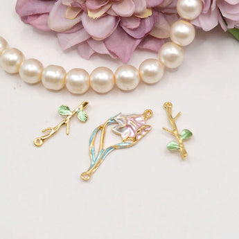 Garden Getaway Focal Charm Connector Set