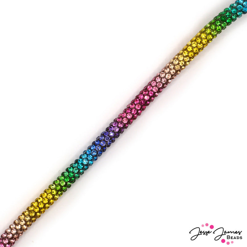 Rhinestone Gem Cord in Serpent’s Rainbow