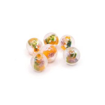 Glass Bead Set in Aqua Fressca