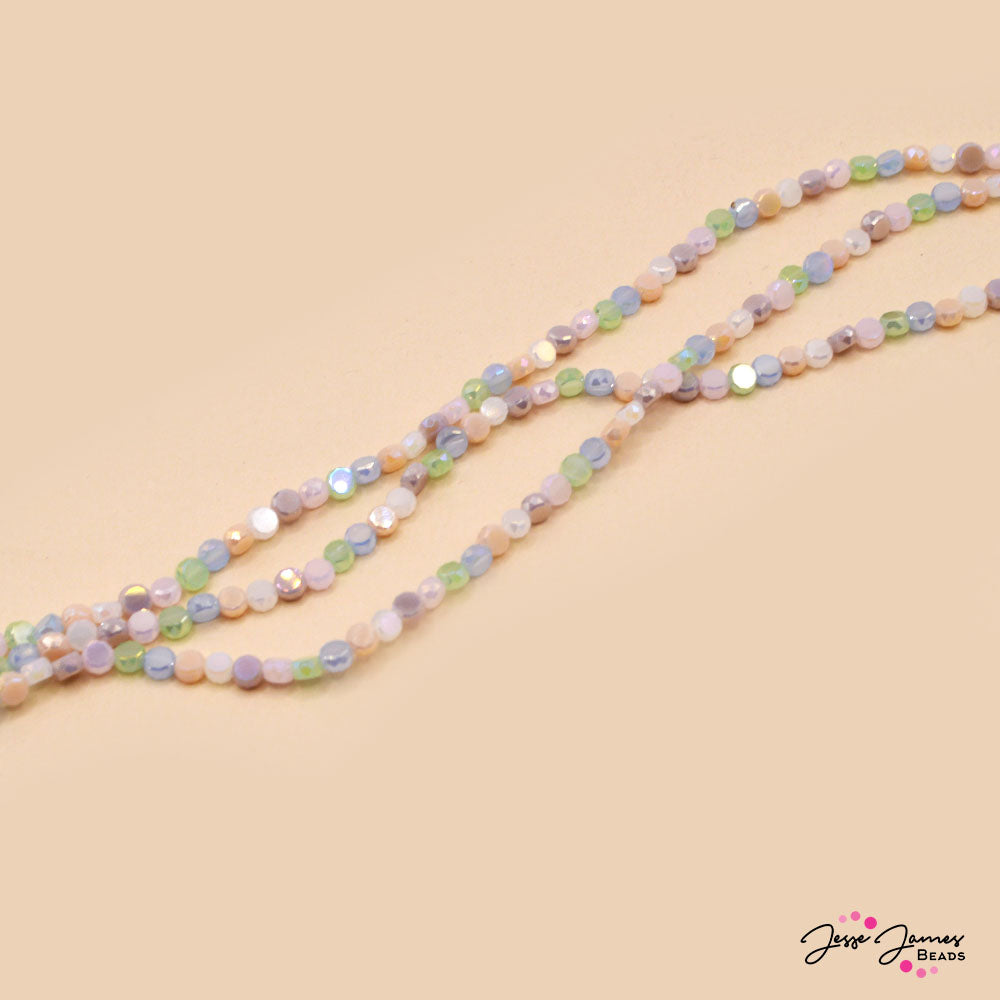 Glass Bead Set in Pastel Dream