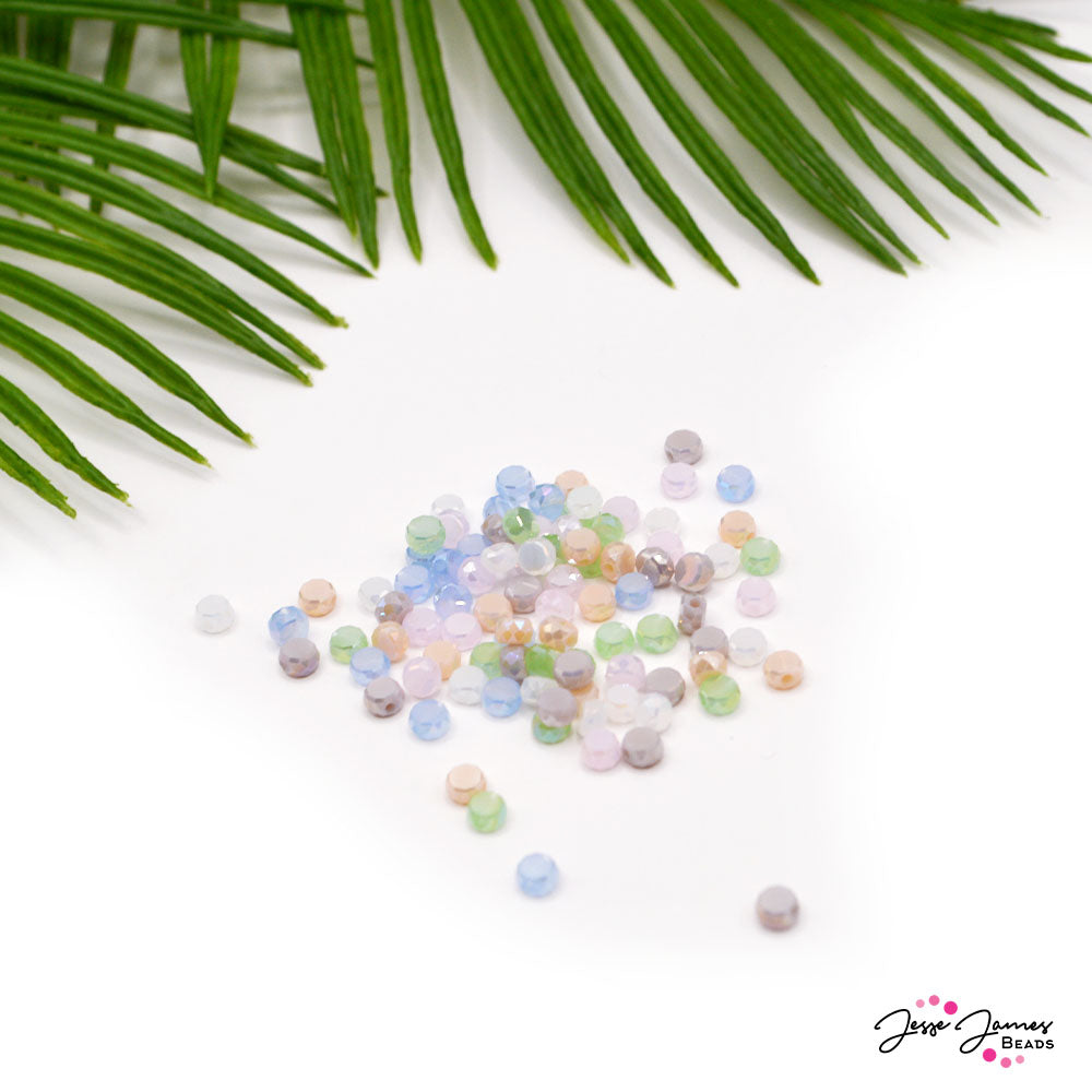 Glass Bead Set in Pastel Dream