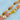 Glass Bead Strand Duo in Butterflies in Autumn Air