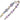 Glass Bead Strand Duo in Celestial Escape