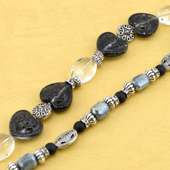 Glass Bead Strand Duo in Eclipse of the Heart