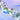 Glass Bead Strand Duo in I'm Blue